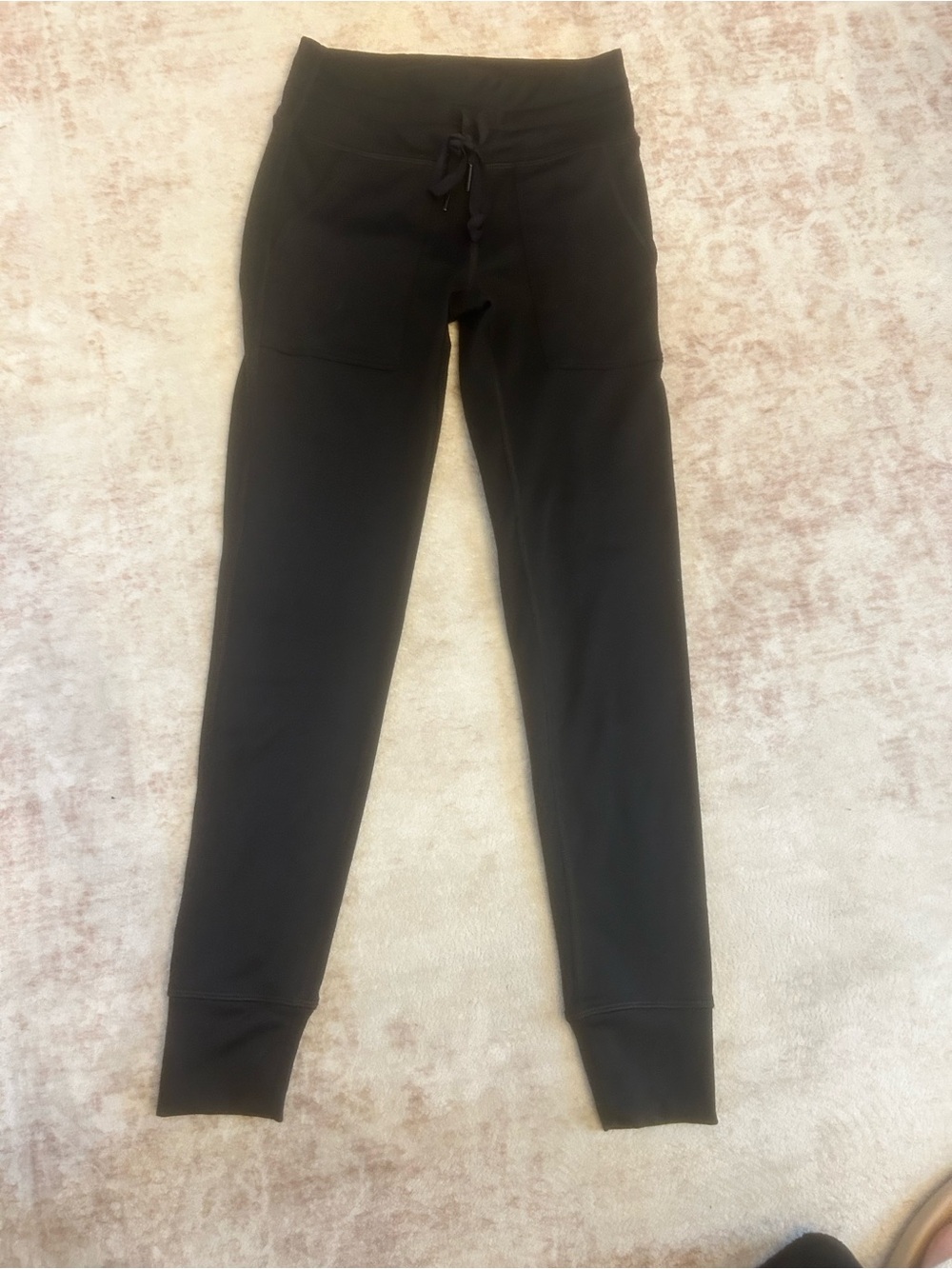 aerie Black High-Waist Leggings size extra small